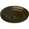 Ekena Millwork Reece Ceiling Medallion (Fits Canopies up to 2 3/8"), Hand-Painted Green Gold, 12"OD x 1 3/4"P CM12REGGS - alternate 2